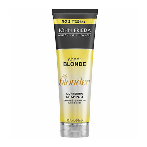 John Frieda Sheer Blonde Go Blonder Lightening Hair Shampoo, 8.3 Oz